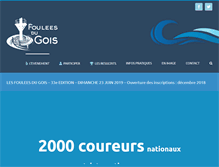 Tablet Screenshot of lesfouleesdugois.com